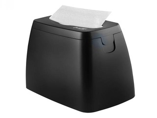 Dosaator salvrätikute jaoks Lucart L-ONE S-Table, plastik, must