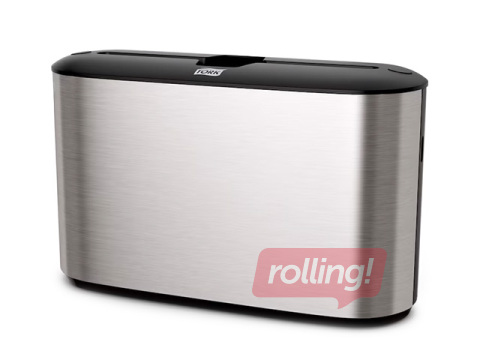 Papīra dvieļu loksnēs turētājs Tork, Xpress Countertop, Multifold H2, metāla, plastikāta