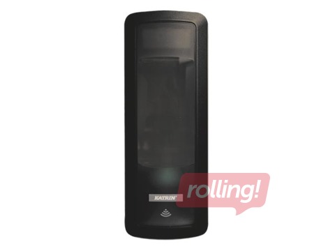 Šķidro ziepju, dezinfekcijas līdzekļu turētājs Katrin, automātisks, melns, 500ml