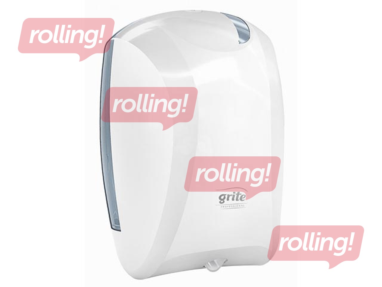 Papīra dvieļu ruļļos turētājs Grite Maxi 935W, balts