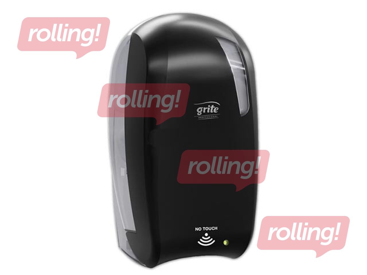 Šķidro dezinfekcijas līdzekļu turētājs Grite, automātisks, melns, 1.2l