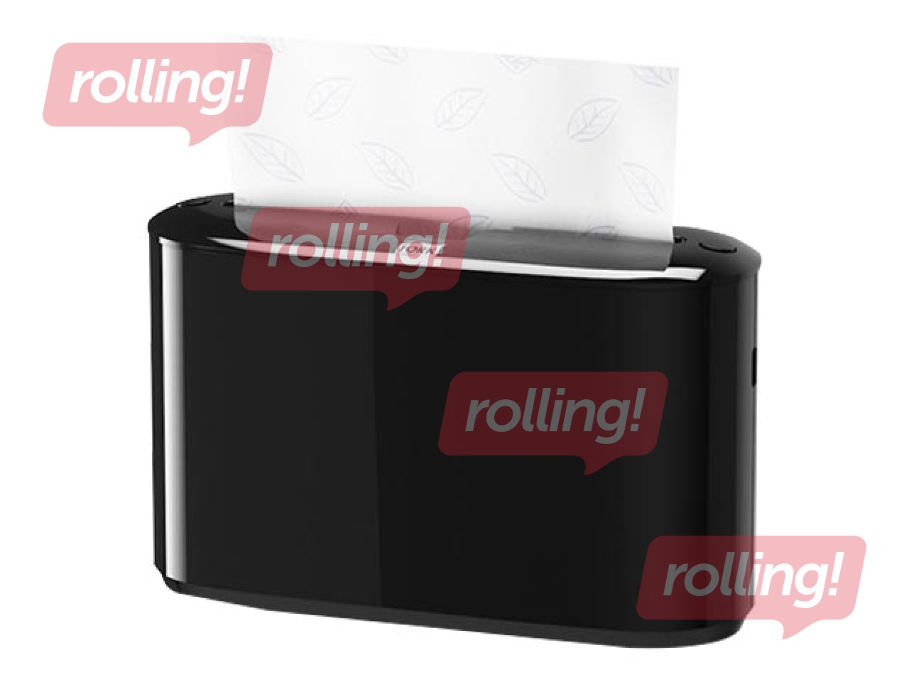 Salvešu turētājs galdam Tork Xpress Countertop Multifold H2, plastikāta, melns