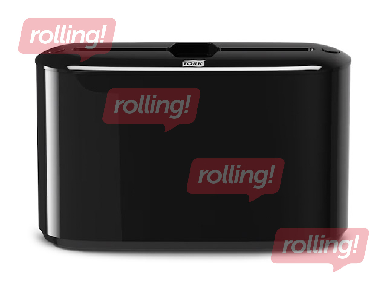 Salvešu turētājs galdam Tork Xpress Countertop Multifold H2, plastikāta, melns