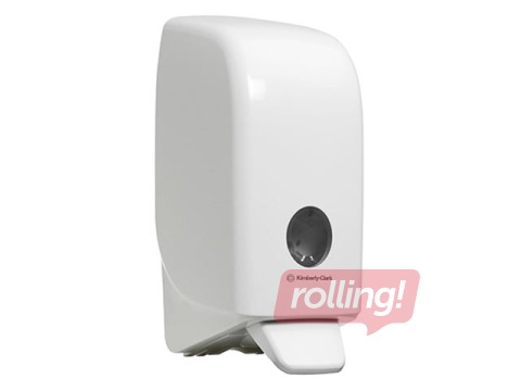 Šķidro ziepju turētājs Aquarius, plastikāta, balts, 1l