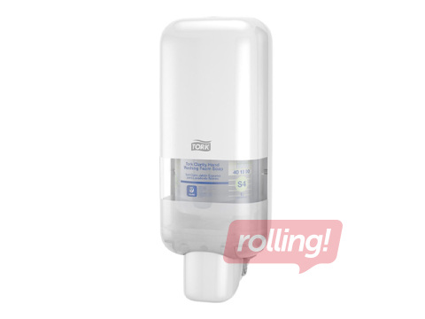 Putu ziepju turētājs Tork S4, plastikāta, balts