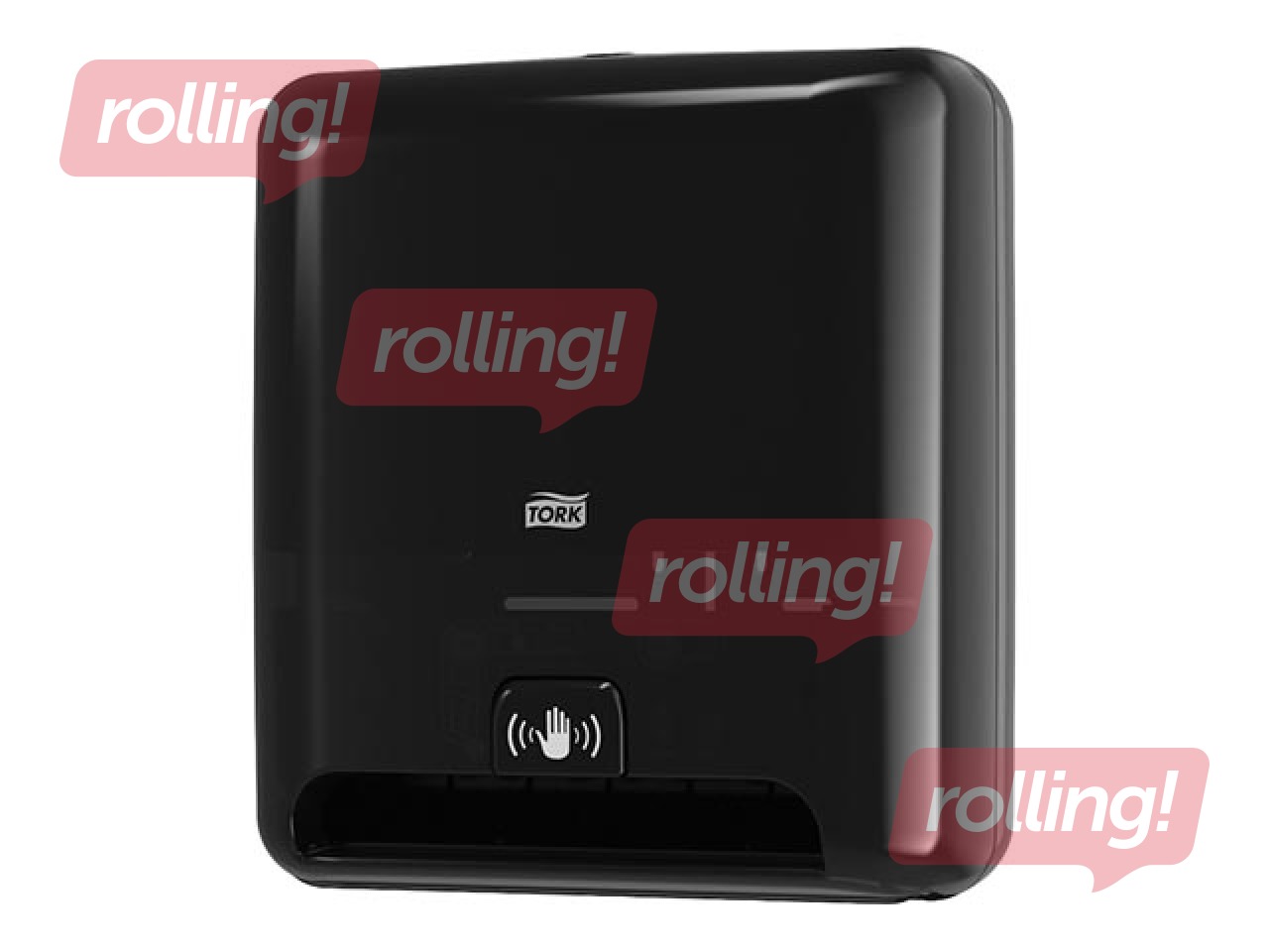 Paberrätikurulli hoidik anduriga Tork Matic H1, plastik, must