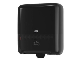 Держатель рулонов бумажных полотенец Tork Matic H1, пластик, черный