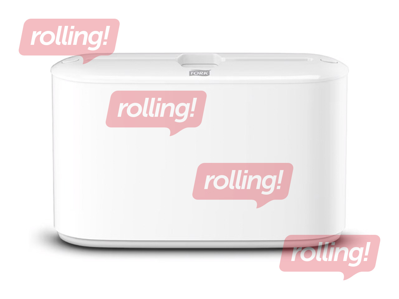 Salvešu turētājs galdam Tork Xpress Countertop Multifold, H2, plastikāta, balts