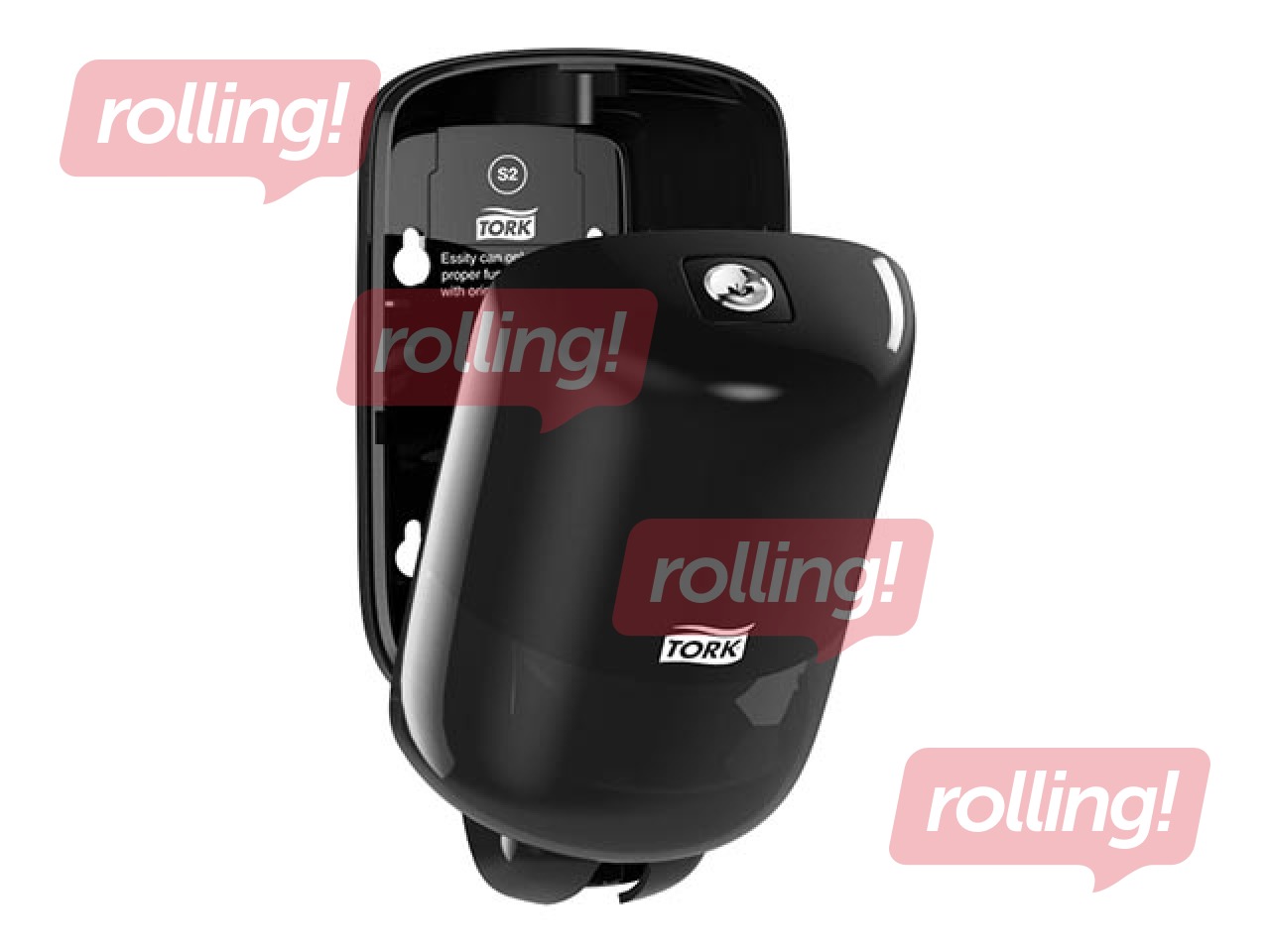 Дозатор для жидкого мыла Tork Mini S2, пластик, 475мл, черный