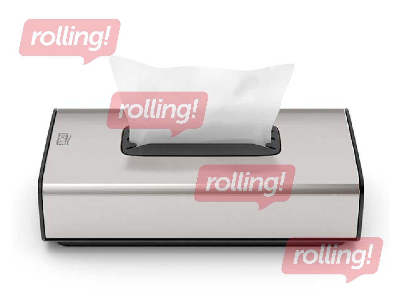 Kosmētisko salvešu turētājs Tork F1, metāls, plastmasa