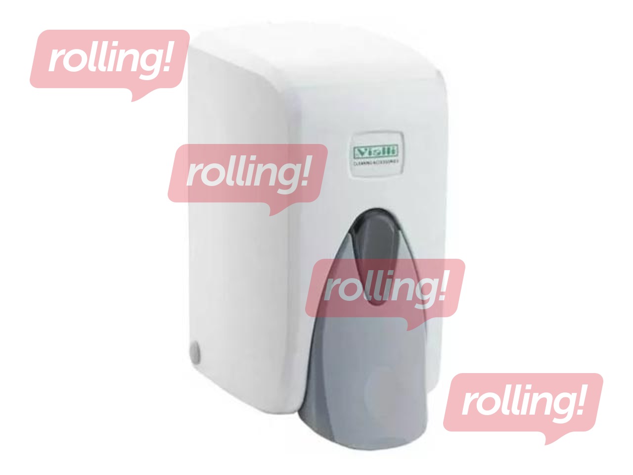 Šķidro ziepju turētājs Vialli S5, balts, 500ml