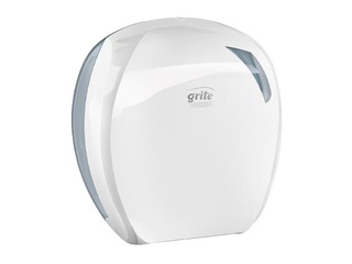 Toilet paper holder Grite Mini, T2, plastic, white