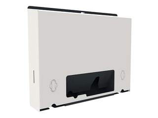 Higiēnas preču turētājs, nerūsējošais tērauds, balts, 48.2x40x9.8cm