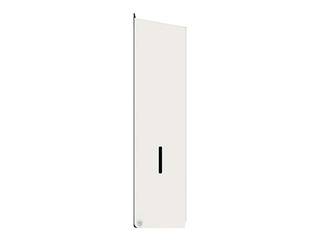 Higiēnas preču turētājs, nerūsējošais tērauds, balts, 48.2x40x9.8cm