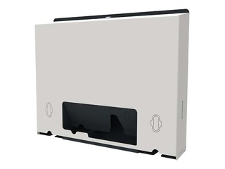 Higiēnas preču turētājs, nerūsējošais tērauds, balts, 48.2x40x9.8cm