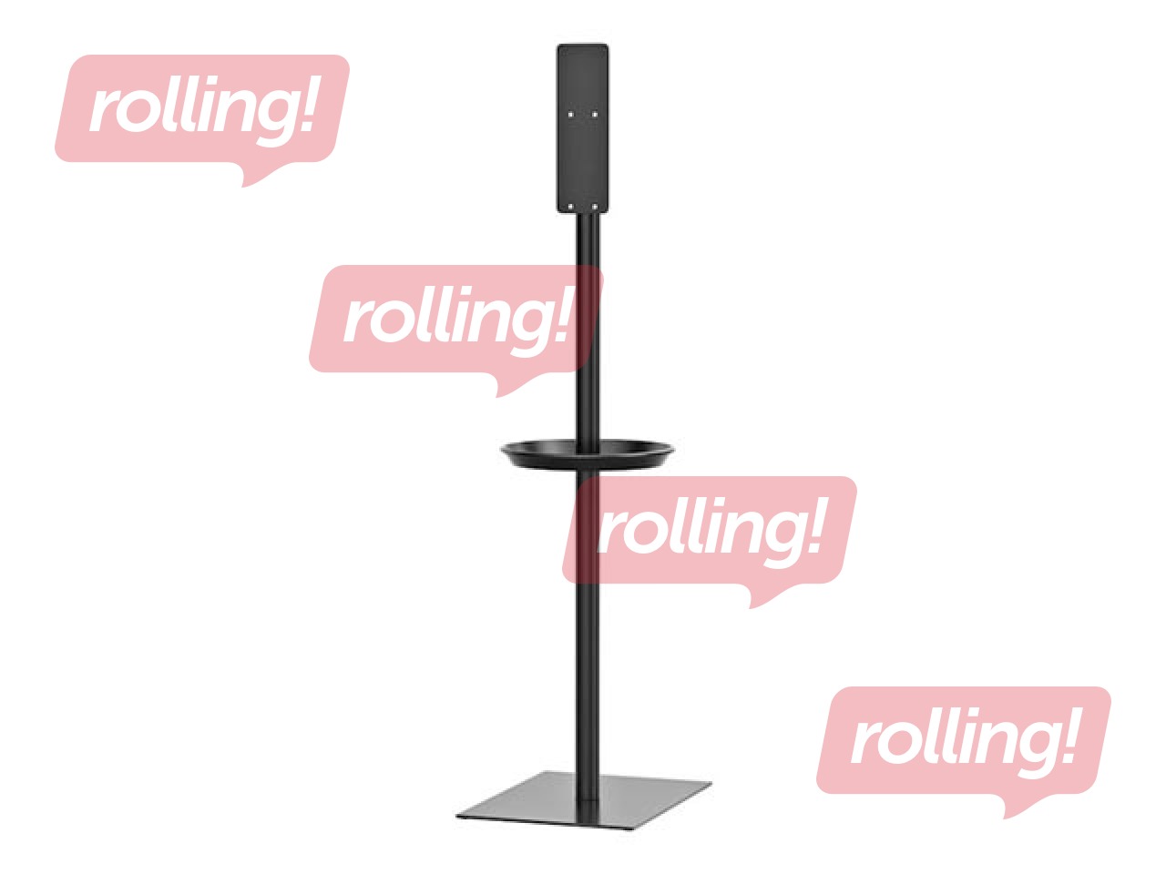 Dezinfekcijas līdzekļa turētāja statīvs Tork, melns