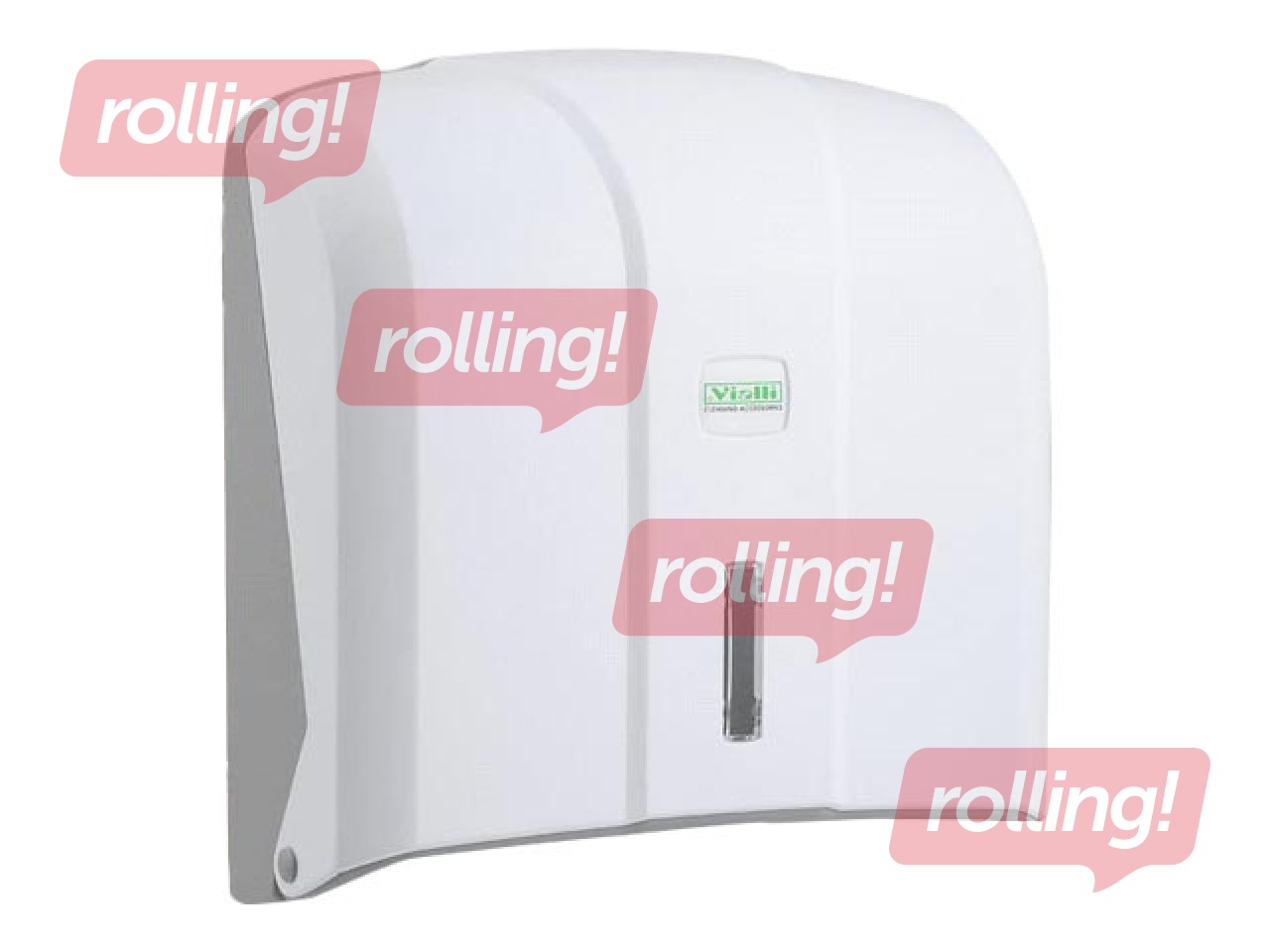 Paper towel sheet holder Vialli, Z-fold, H2, white