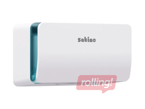 Papīra dvieļu loksnēs turētājs Satino Mini H3, balts