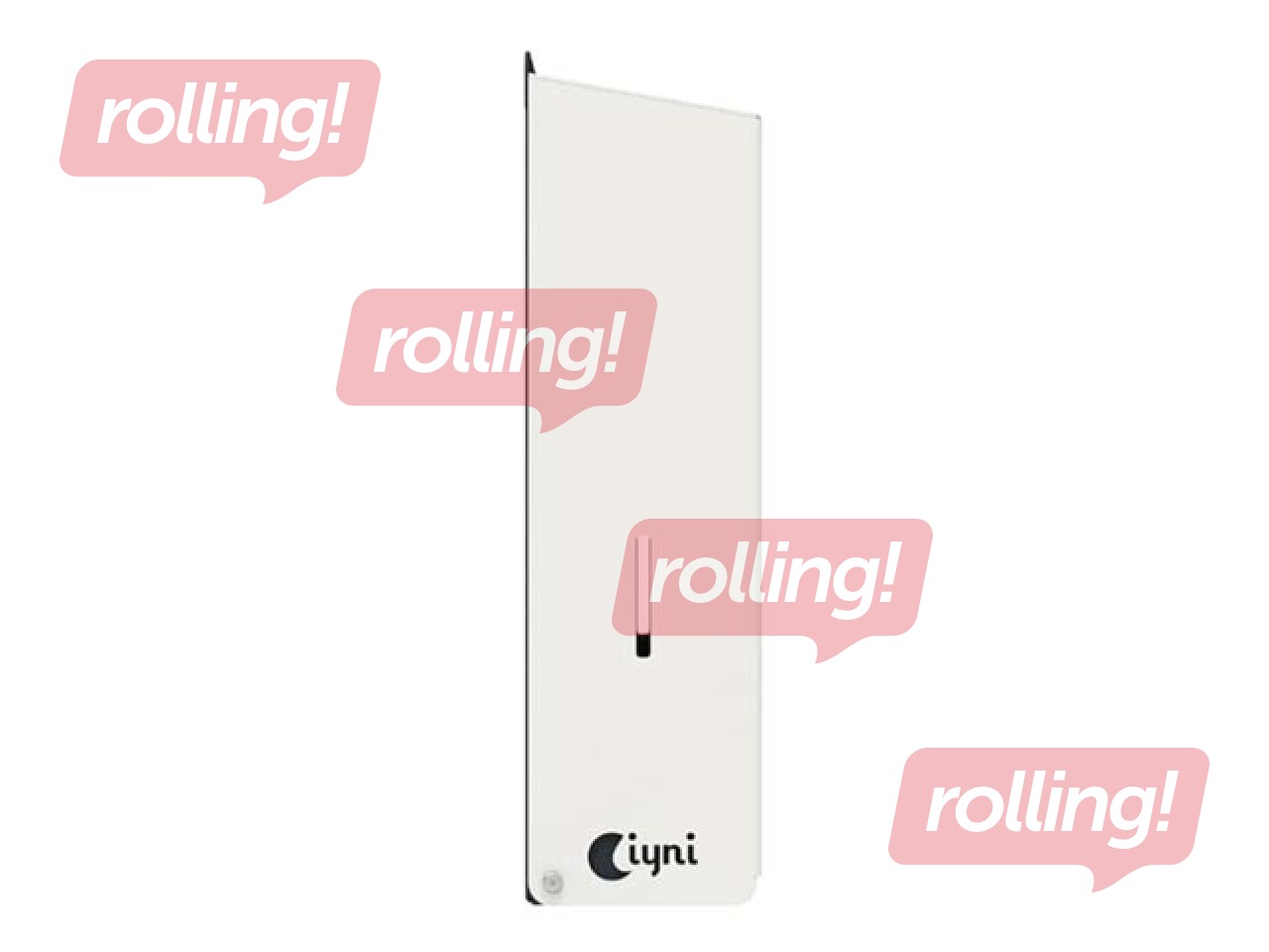 Higiēnas preču turētājs, nerūsējošais tērauds, balts, 11.2x35x9.8cm