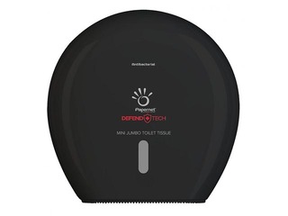 Tualetes papīra ruļļos turētājs Papernet Mini Jumbo, T2, plastikāta, melns