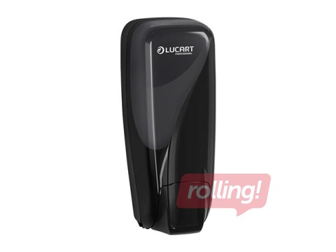 Šķidro ziepju turētājs Lucart Identity, melns, 1l