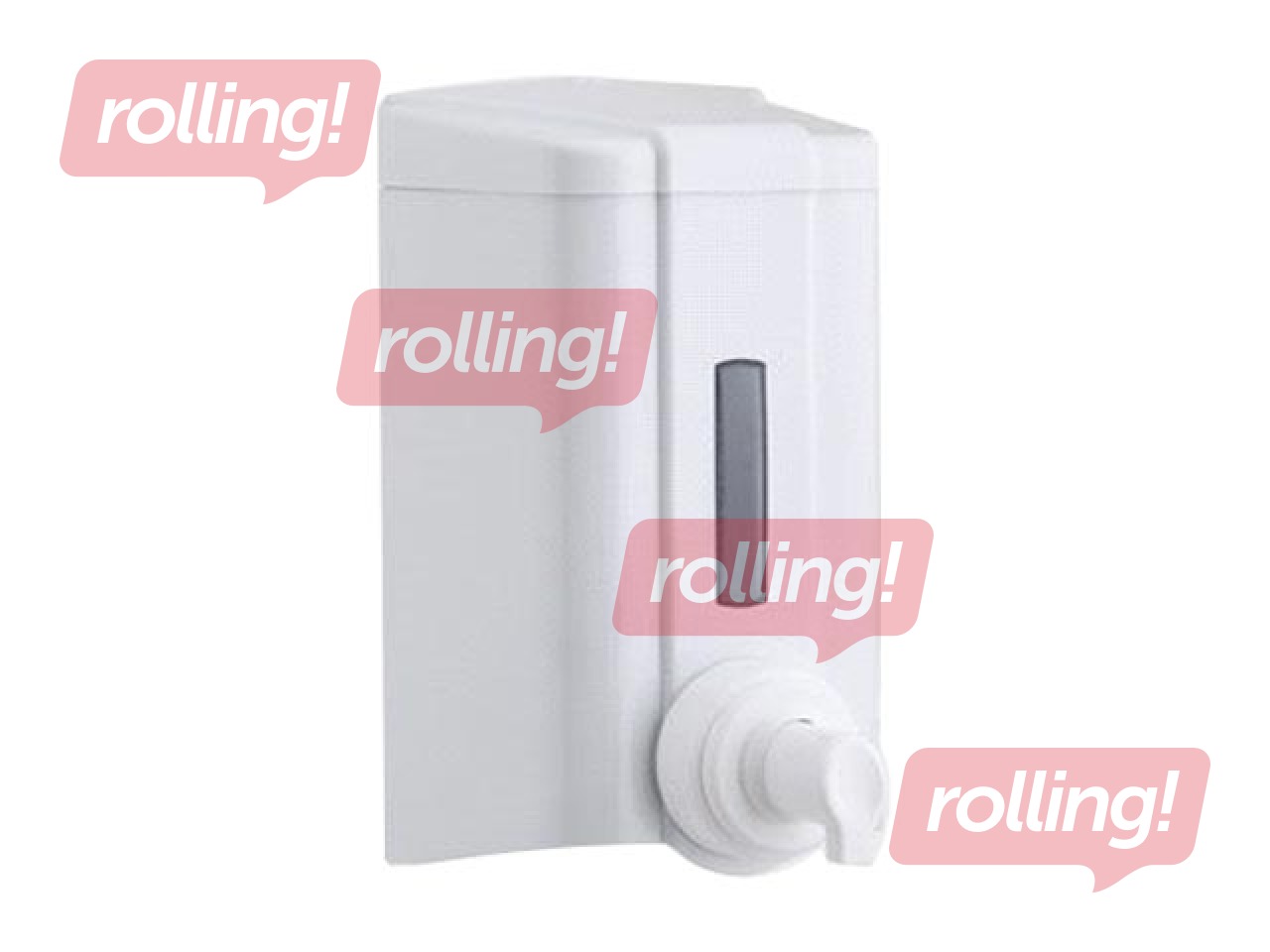 Putu ziepju turētājs Vialli VIA-F4, balts, 1l