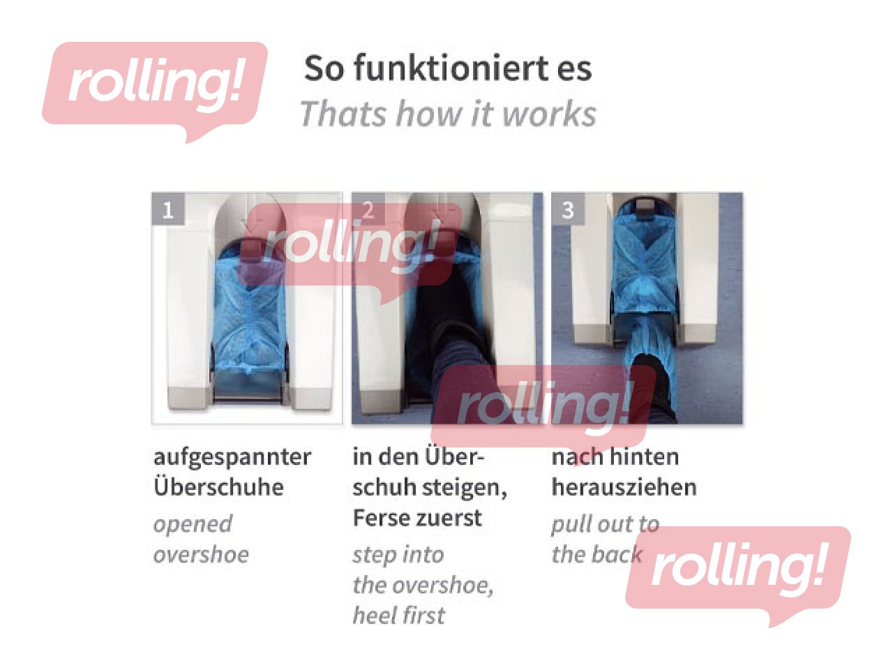 Аппарат для бахил Hygomat Classic