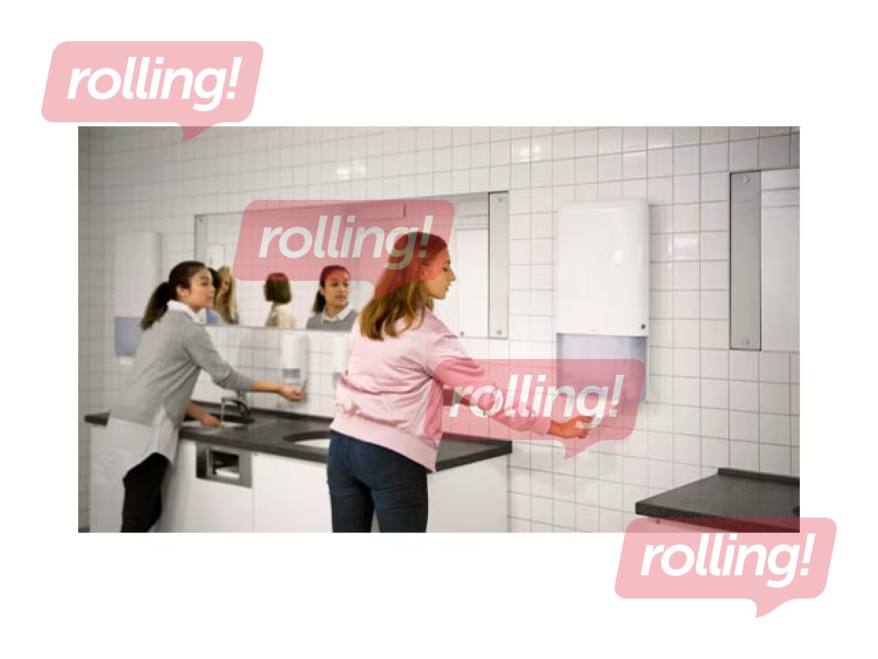 Papīra dvieļu loksnēs turētājs Tork PeakServe Continuous, H5, plastikāta, balts