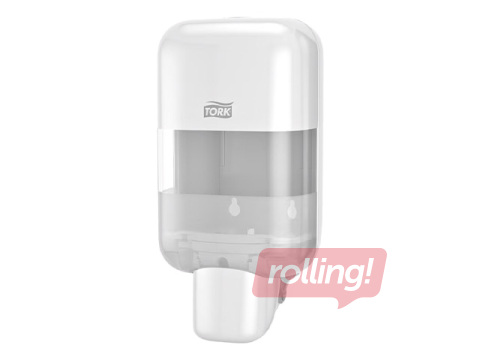 Seebi- ja desinfitseerimisvahendi dosaator Tork Mini S5, plastist, valge