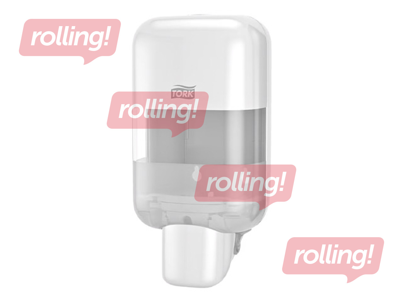 Seebi- ja desinfitseerimisvahendi dosaator Tork Mini S5, plastist, valge