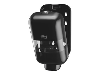 Ziepju un dezinfekcijas līdzekļu turētājs Tork Mini S5, plastikāta, melns