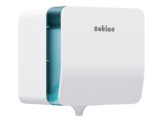Paberirätiku rullhoidik Satino Centrefeed Plus, valge