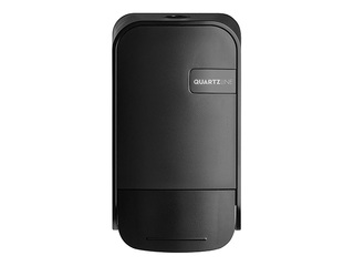 Turētājs klozetpodu sēdvirsmas tīrīšanas putām un putu ziepēm QuartzLine, plastikāta, melns, 400ml