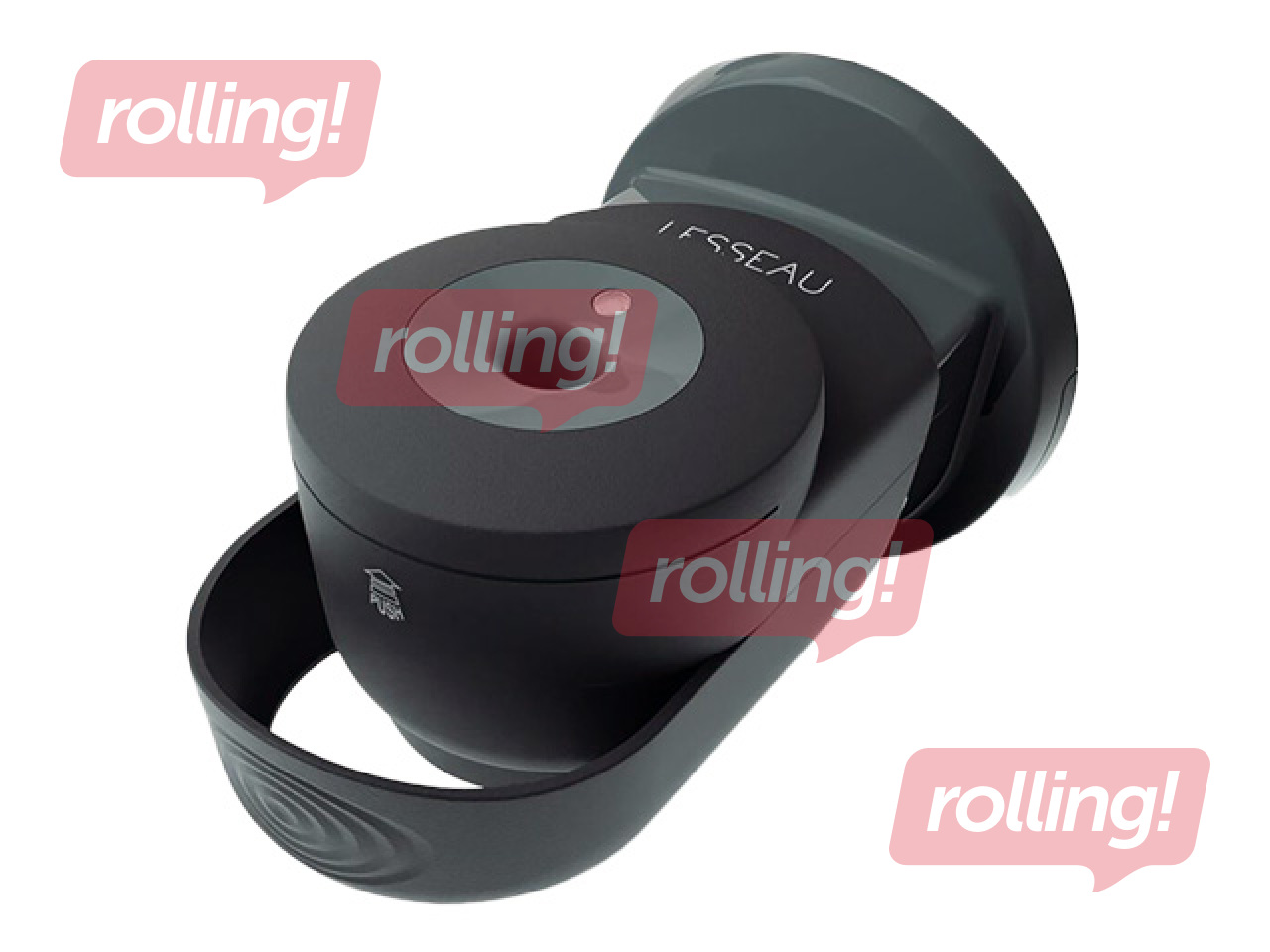 Ziepju turētājs Lesseau, mehānisks, melns