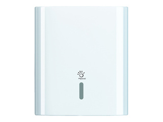 Paper towel dispenser Papernet, plastic, antibacterial, white