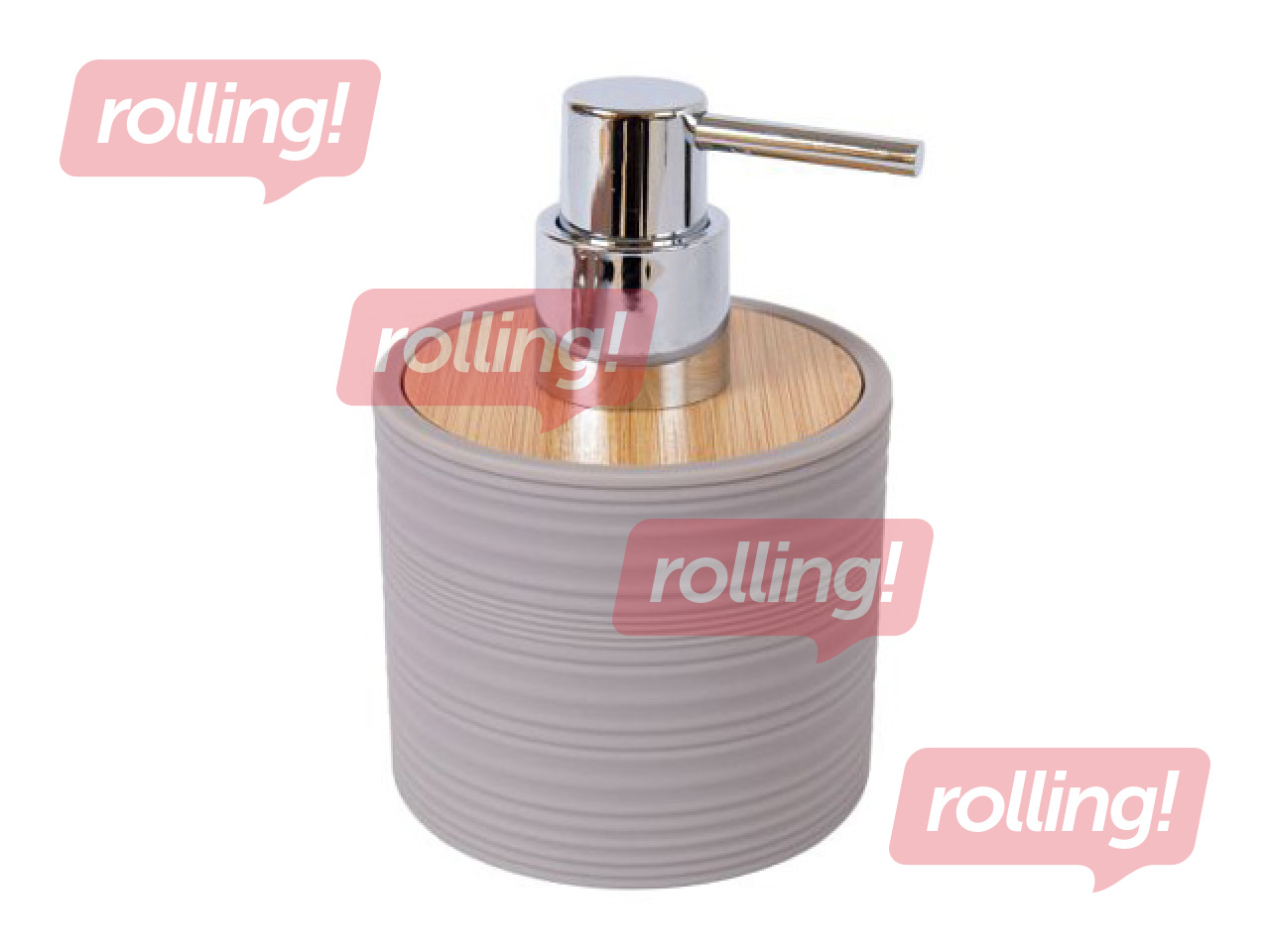 Ziepju dozators Jacob, pelēks, 300ml