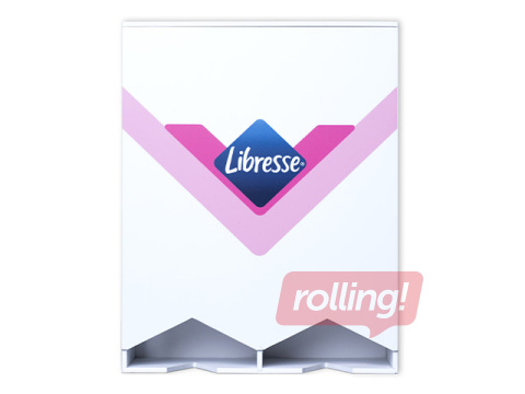 Hygiene product holder Libresse, white