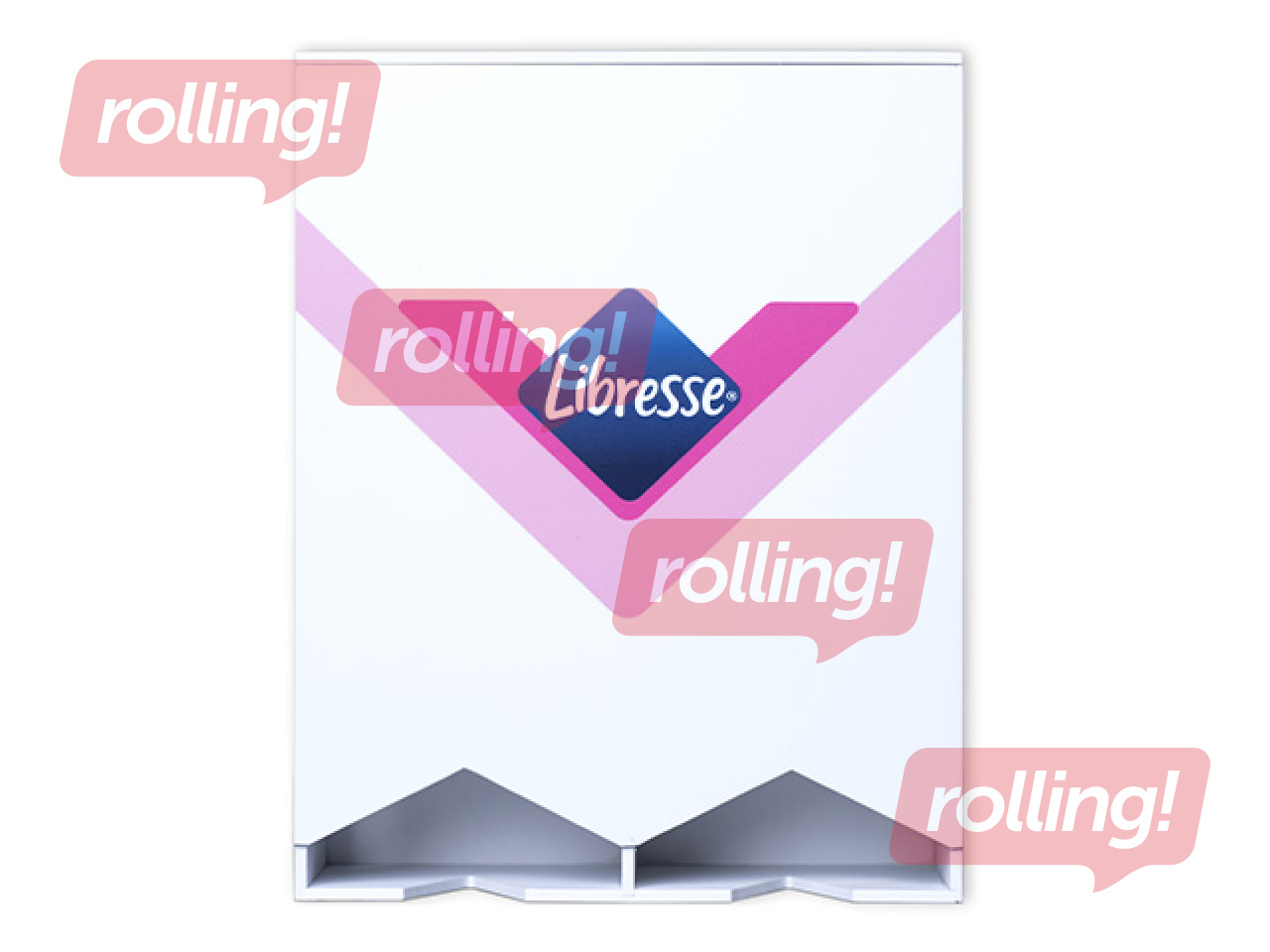 Hygiene product holder Libresse, white