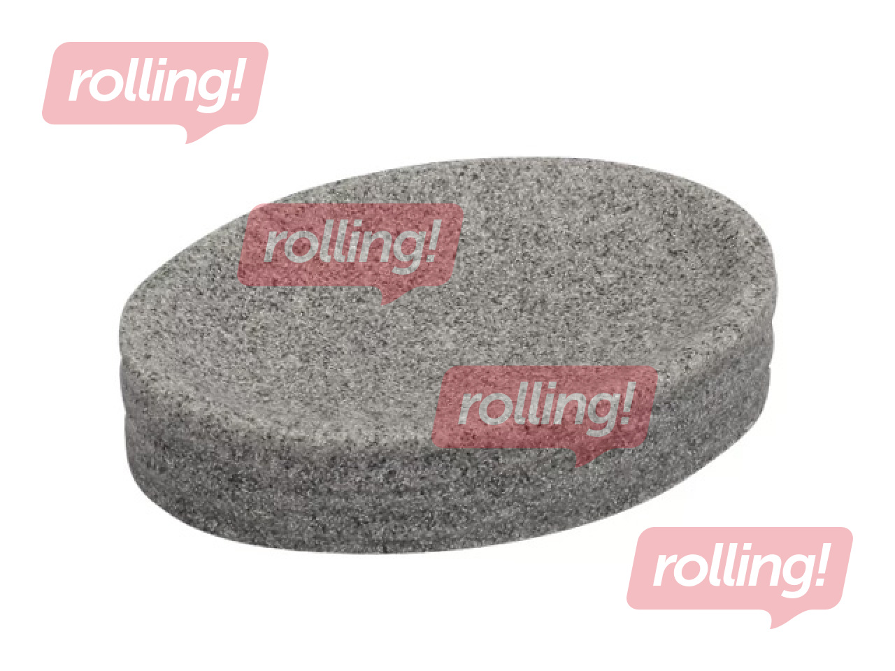 Ziepju trauks Granite, pelēks