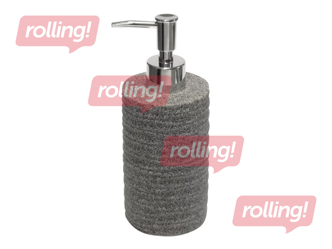 Ziepju dozators Granite, pelēks