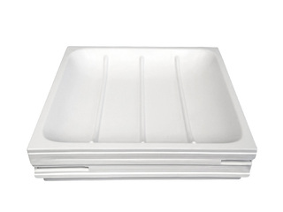 Soap dish Ridder Brick, white