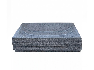 Soap dish Ridder Brick, grey