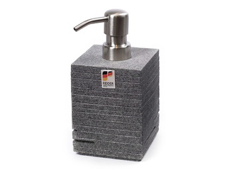 Ziepju dozators Ridder Brick, pelēks