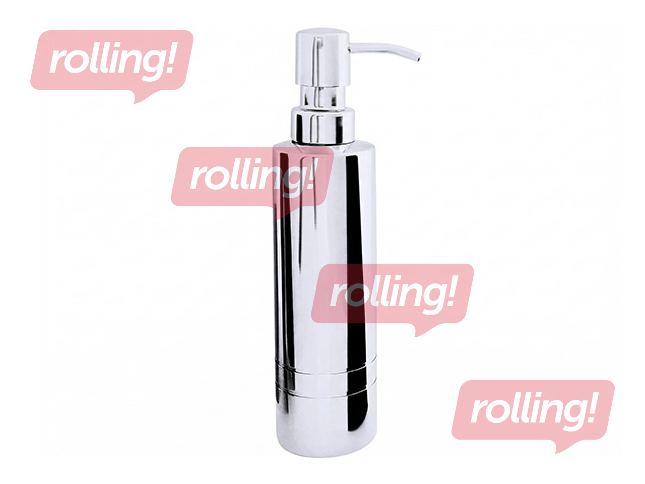 Soap dispenser Ridder London, chrome, stainless steel