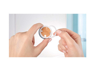 Ziepju dozators Tesa Klaam, stiprināms pie sienas, nerūsējošais tērauds