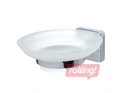 Мыльница Kalcyt, настенная, хромированная