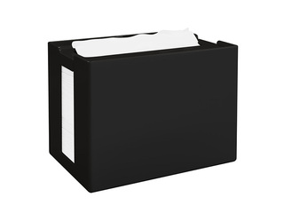 Держатель для салфеток Papernet, пластиковый, чёрный