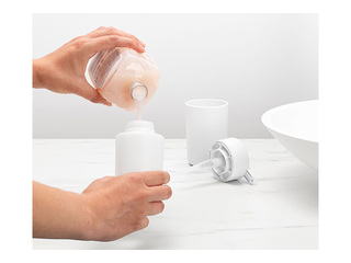 Seebidispenser Brabantia, plastik, valge, 250ml