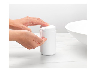 Ziepju dozators Brabantia, plastmasa, balts, 250ml