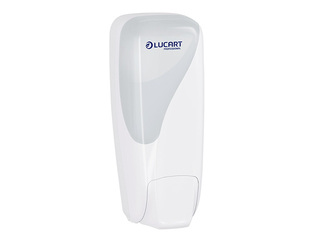 Liquid soap dispenser Lucart Identity, white, 1l
